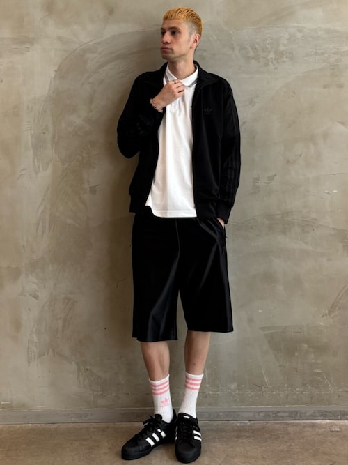 ファイヤーバード アディカラー メタリック ロングショーツ / ハーフパンツ / アディダスオリジナルス adidas Originals