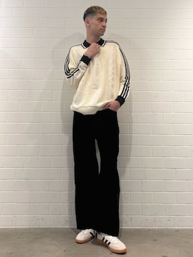 「アイテム（パンツ）」を使った、JNさん（メンズ・195cm）の秋コーディネート