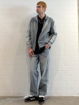 JNさん（メンズ・195cm）の春コーディネート