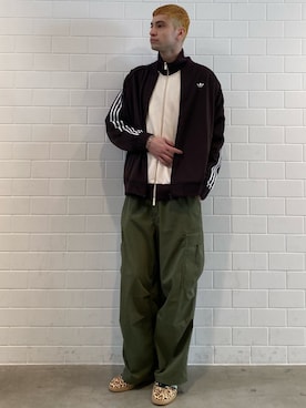 JNさん（メンズ・195cm）の冬コーディネート