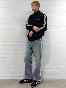 JNさん（メンズ・195cm）の春コーディネート