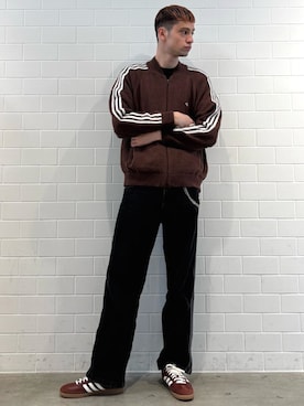 「アイテム（シューズ）」を使った、JNさん（メンズ・195cm）の秋コーディネート