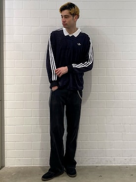 JNさん（メンズ・195cm）の冬コーディネート