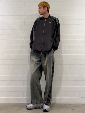 JNさん（メンズ・195cm）の春コーディネート