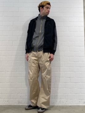 JNさん（メンズ・195cm）の冬コーディネート