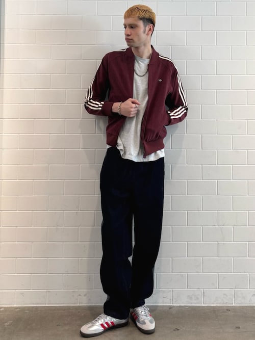 新年限定モデル アディダス 新中式 ジップアップジャケット ローズ