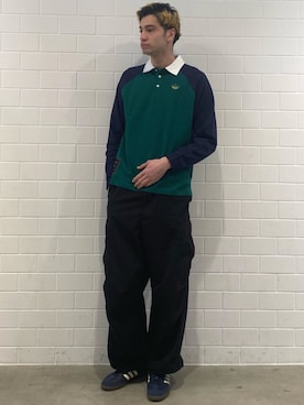 JNさん（メンズ・195cm）の冬コーディネート