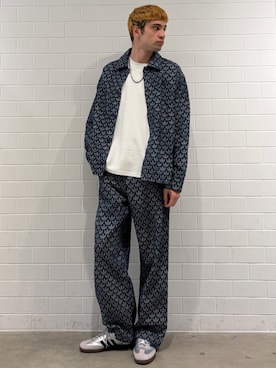 JNさん（メンズ・195cm）の春コーディネート