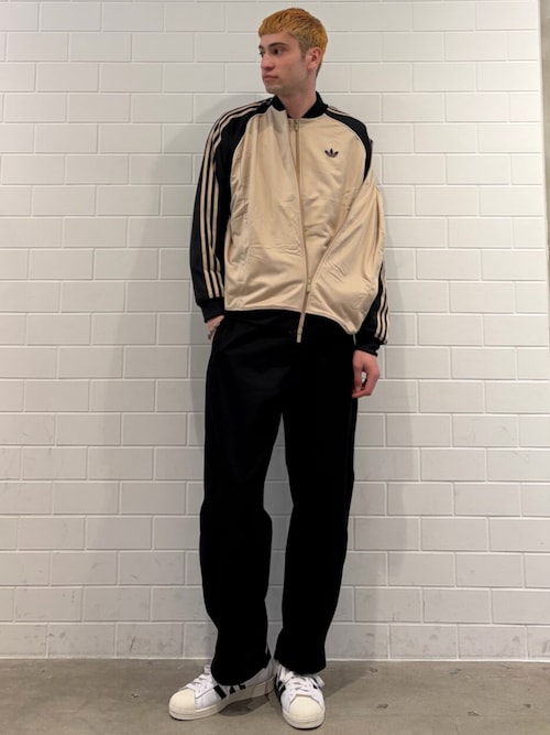 未使用級✨アディダス　トラックトップ　メッシュジャケット　ブルゾン　Lサイズ アディダス オリジナルス adidas Originals メンズ スーパースター