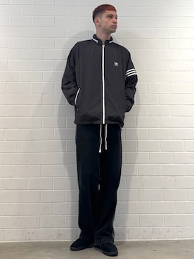 「アイテム（シューズ）」を使った、JNさん（メンズ・195cm）の秋コーディネート