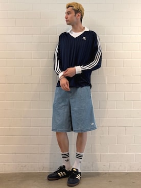 JNさん（メンズ・195cm）の夏コーディネート