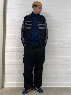 JNさん（メンズ・195cm）の冬コーディネート