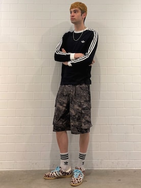 JNさん（メンズ・195cm）の春コーディネート