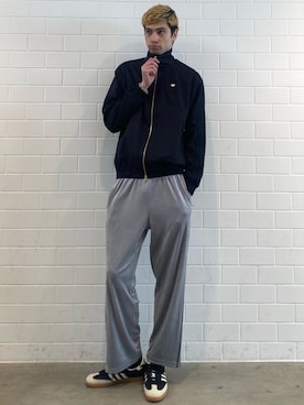 JNさん（メンズ・195cm）の冬コーディネート