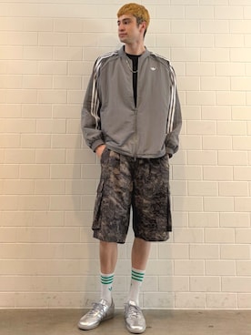 JNさん（メンズ・195cm）の春コーディネート