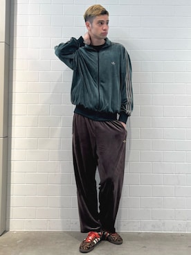 「アイテム（シューズ）」を使った、JNさん（メンズ・195cm）の秋コーディネート