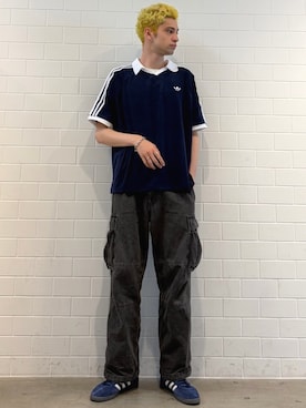 JNさん（メンズ・195cm）の夏コーディネート