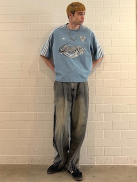 JNさん（メンズ・195cm）の春コーディネート