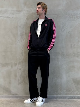 「アイテム（パンツ）」を使った、JNさん（メンズ・195cm）の夏コーディネート