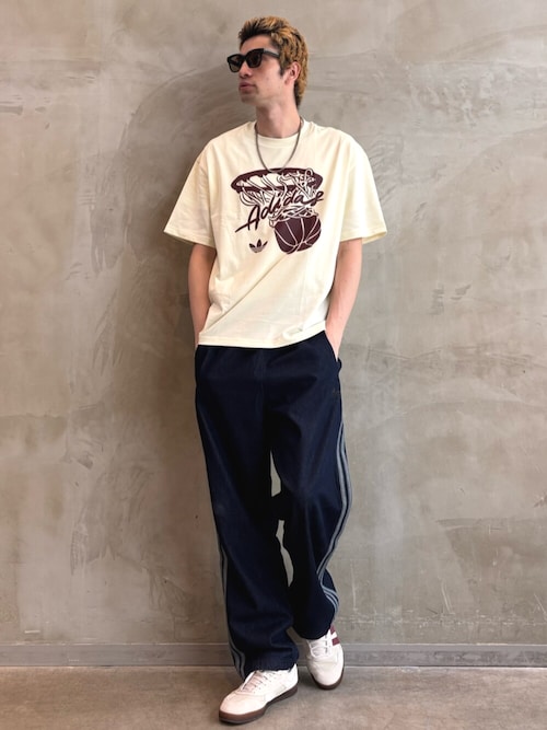 ホットショット グラフィック 半袖Tシャツ HOT SHOT TEE / アディダスオリジナルス adidas Originals