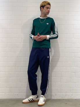 adidas（アディダス）の「adidas アディダス M 3ST BAGGY TP ロング