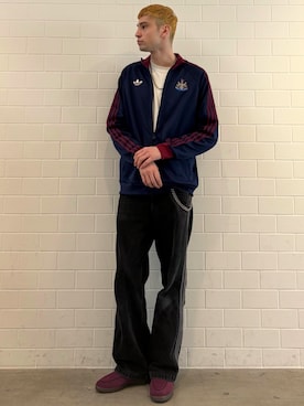 JNさん（メンズ・195cm）の春コーディネート