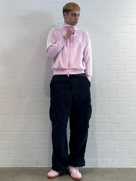 「アイテム（トップス）」を使った、JNさん（メンズ・195cm）の秋コーディネート