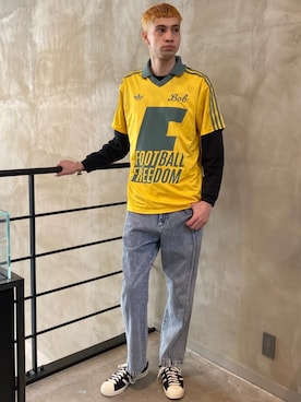 JNさん（メンズ・195cm）の冬コーディネート