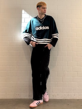 「アイテム（シューズ）」を使った、JNさん（メンズ・195cm）の秋コーディネート