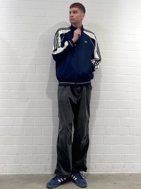 「アイテム（ジャケット/アウター）」を使った、JNさん（メンズ・195cm）の秋コーディネート