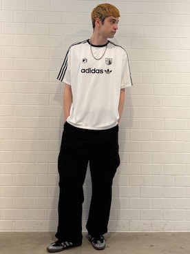 JNさん（メンズ・195cm）の春コーディネート