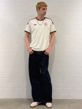 JNさん（メンズ・195cm）の春コーディネート