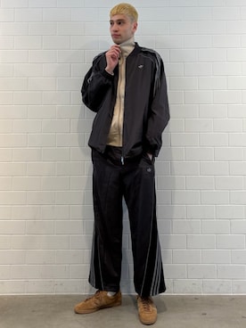 JNさん（メンズ・195cm）の春コーディネート