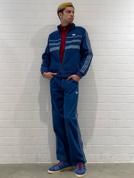 「アイテム（パンツ）」を使った、JNさん（メンズ・195cm）の冬コーディネート