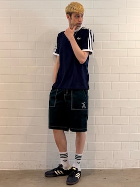 JNさん（メンズ・195cm）の夏コーディネート