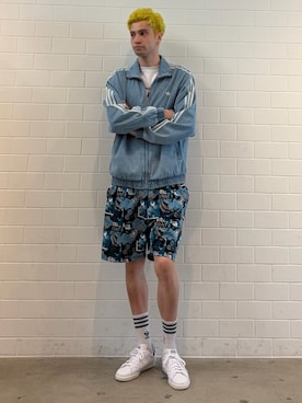 JNさん（メンズ・195cm）の夏コーディネート