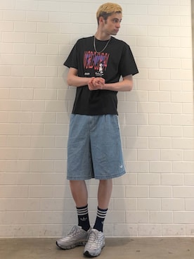 JNさん（メンズ・195cm）の夏コーディネート
