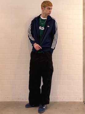 JNさん（メンズ・195cm）の春コーディネート