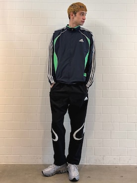 JNさん（メンズ・195cm）の春コーディネート