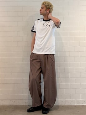 JNさん(メンズ・195cm)の夏コーディネート