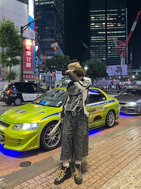 「Danner（ダナー）のアイテム」を使った、おさむさん（メンズ・173cm）の夏コーディネート