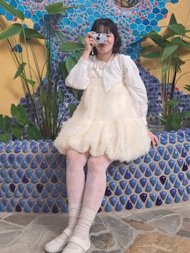 「アイテム（タイツ/ストッキング）」を使った、qxczkg0423さん（レディース・163cm）の秋コーディネート