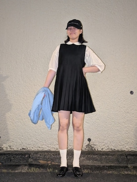 「I am I in fact...（アイアムアイインファクト）のアイテム」を使った、qxczkg0423さん（レディース・163cm）の夏コーディネート