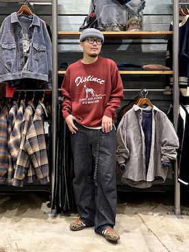 「アイテム（ニットキャップ/ビーニー）」を使った、ほりたくさん（メンズ・175cm・20代）の秋コーディネート