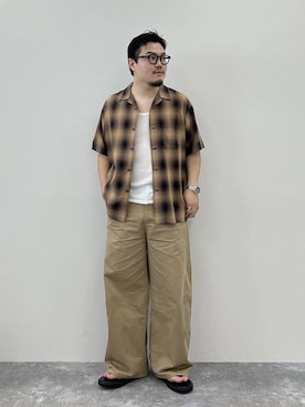 「リラックス」｜ほりたくさん（メンズ・175cm）の春コーディネート