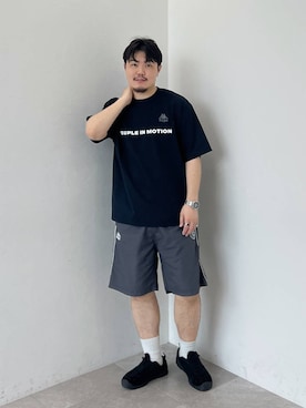 「Kappa（カッパ）のアイテム」を使った、ほりたくさん（メンズ・175cm）の夏コーディネート