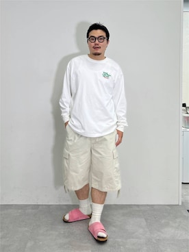 ほりたくさん(メンズ・175cm)の夏コーディネート