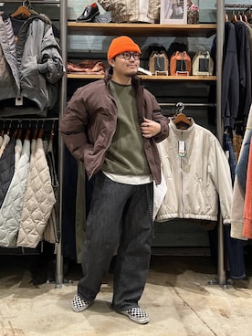 「リラックス」｜ほりたくさん（メンズ・175cm）の秋コーディネート