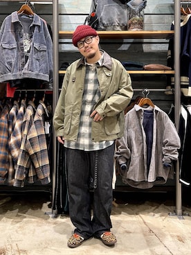 「アイテム（ニットキャップ/ビーニー）」を使った、ほりたくさん（メンズ・175cm・20代）の秋コーディネート