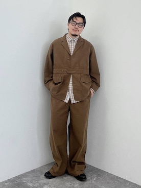 ほりたくさん(メンズ・175cm)の冬コーディネート